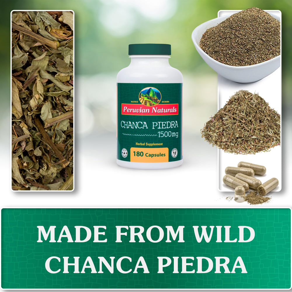 Peruvian Naturals Chanca Piedra tea in cup ready to steep