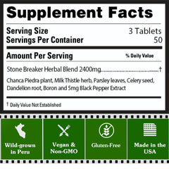 Peruvian Naturals GMP facility badge on packaging signifies quality