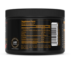 PEScience Alphamine glass with Melon Berry Twist flavor ready to sip.