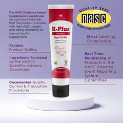 Pet Health Solutions K-Plus Potassium Gluconate focus highlights balance support for kidneys.