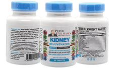 Peter's Choice Kidney Rejuvenator herbal-blend visual—vibrant ingredients hint at natural vitality.