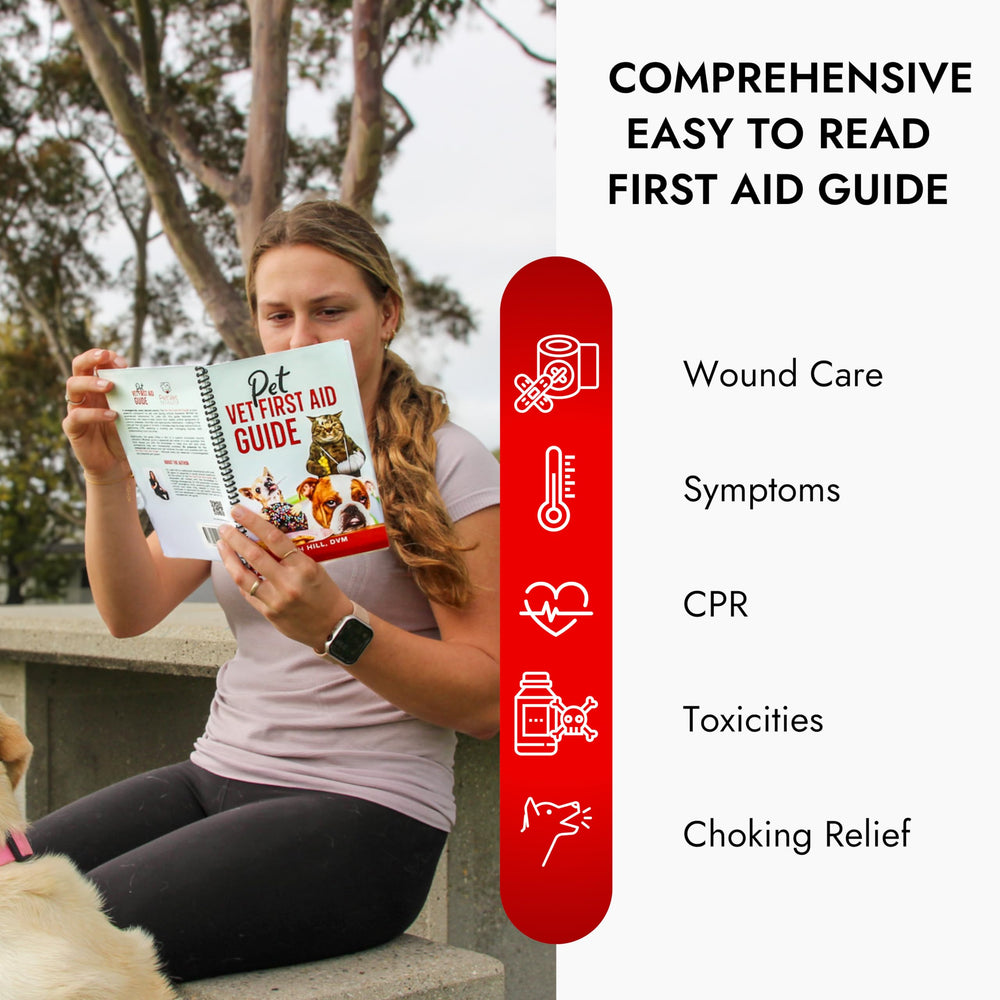 PetVet Medic wound care essentials close up with bandages and gauze