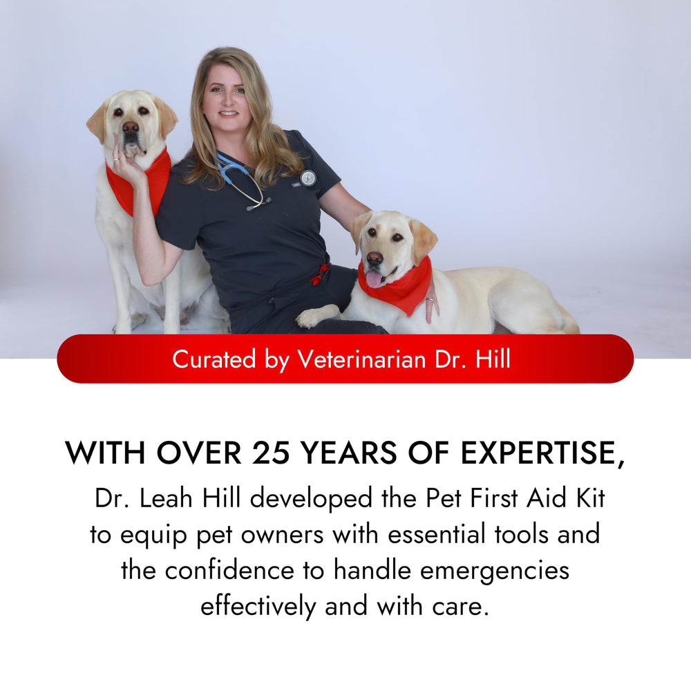 PetVet Medic wound care supplies for convenient at-home minor injury care.