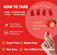 PEX CIN vegan gluten-free sugar-free gummies ideal for allergy-conscious users