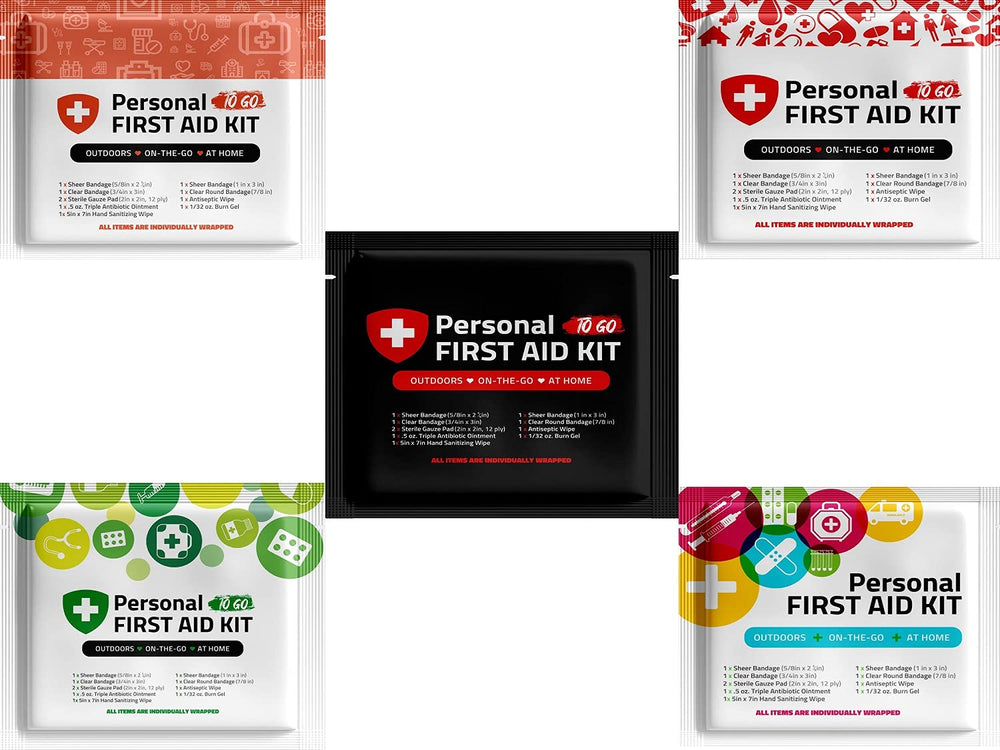 pH Advantage portable zip-top bag keeps first aid supplies neatly stored.