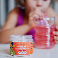 Phagan bottle close-up, zero sugar, plant-based formula supports daily hydration.