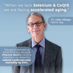 Pharma Nord Bio-SelenoQ10 selenium tablets emphasize precise dosing 100 mcg