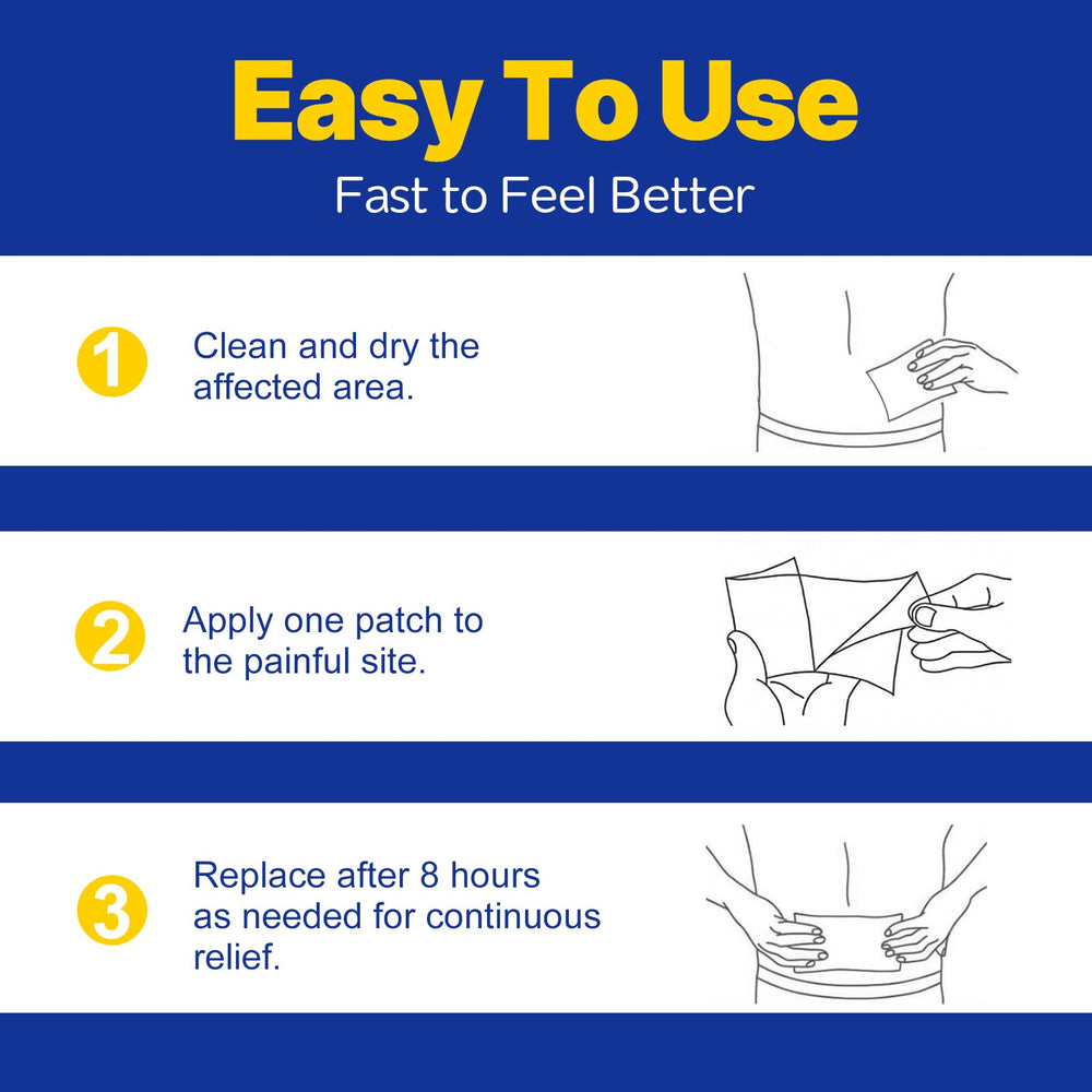 Pharmacy Choice lidocaine patches for knee deliver targeted relief during activity.