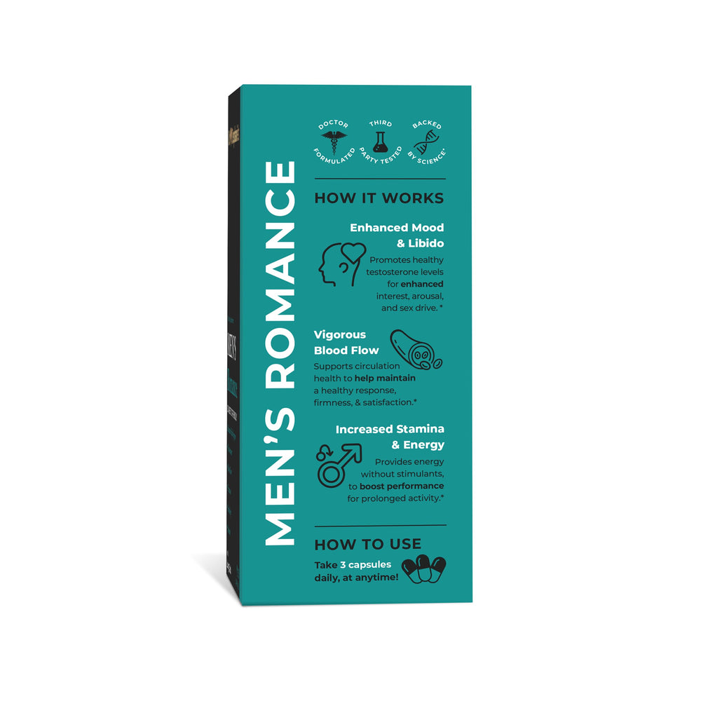 Close-up label highlighting Tribulus Terrestris, Fenugreek, and Longjack for natural support.