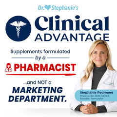 Pharmaganics GLP-Wonder capsules closeup highlighting convenient craving management.