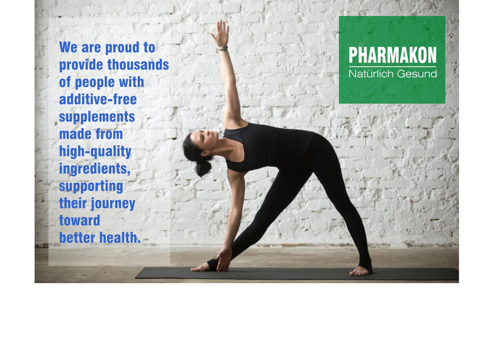 PHARMAKON reduced-odor packaging for discreet daily use.