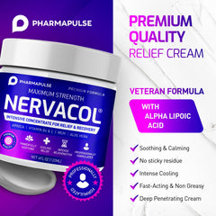 Pharmapulse Neuropathy Cream on hands shows cooling and soothing daily use.