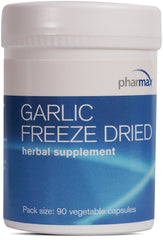 Pharmax Garlic Freeze Dried bottle front for daily immune support.