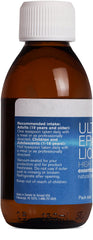 Pharmax Ultra EPA/DHA Liquid label close-up showing high EPA/DHA content and product details