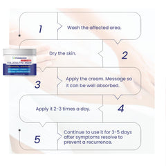 PHARMBANNER cream after workout helps soothe irritated skin