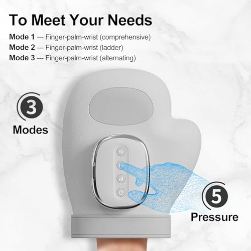 Phenitech 5 intensity levels adapt from gentle to deeper pressure