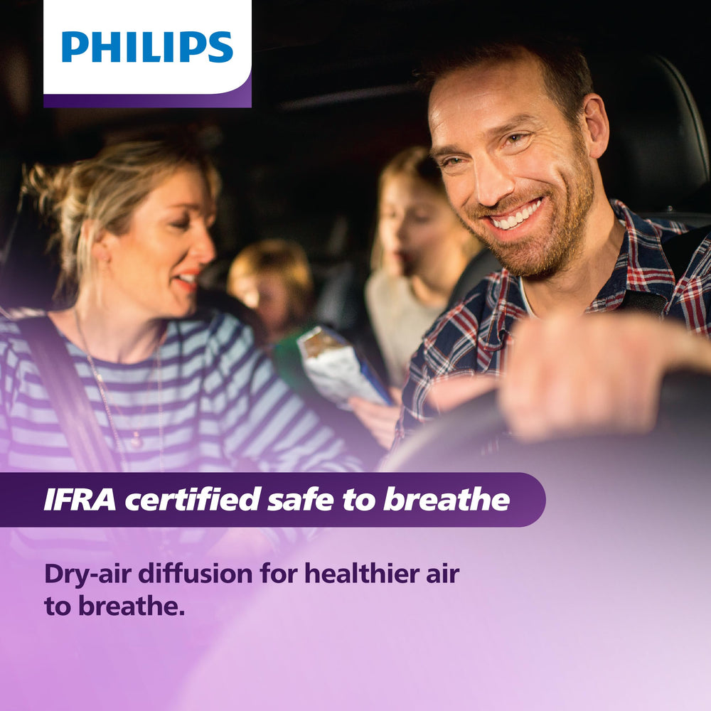 Philips OlfaPure 7300 scent cartridge enables customizable intensity on the go.