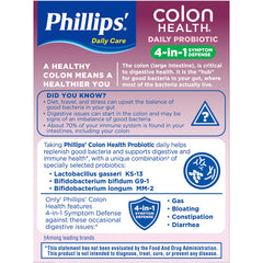 Six-pack front view of Phillips' Colon Health for ongoing supply.