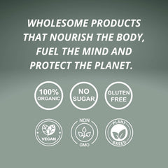 Philosophie Mint chlorophyll ingredients list hints at vegan, non-GMO formulation.