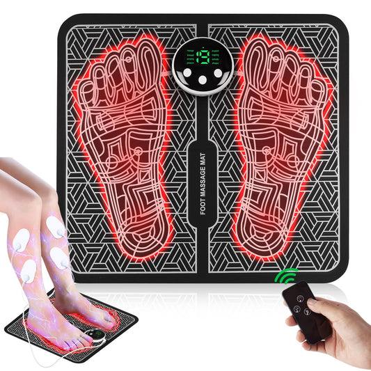 Phixnozar TENS & PMS foot massager mat overview for relaxation