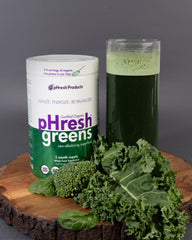 Phresh Greens in a green smoothie highlighting versatile nutrition