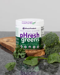 Phresh Greens kitchen setup underlines prep for keto and fasting routines.