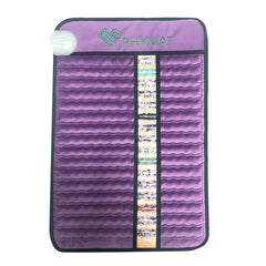 PHYMAT far infrared amethyst pad front view for deep warmth.
