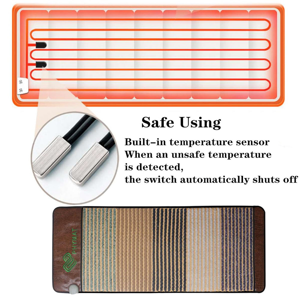 PHYMAT overheat protection system for safe automatic shut-off