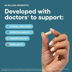 Physician's CHOICE digestive enzymes bottle for daily nutrient absorption.