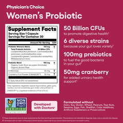 Physician's CHOICE Feminine Power Duo made-in-usa label signals quality and safety.