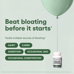 Herbal blend capsule offering natural support after meals.