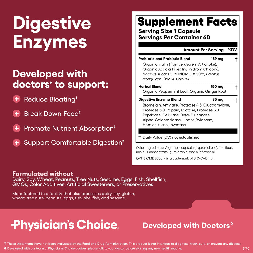 Physician's CHOICE Made in USA CGMP-certified quality seal.