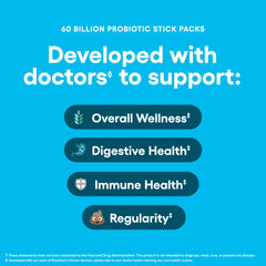 Physician's Choice organic prebiotics in stick form aid digestion.