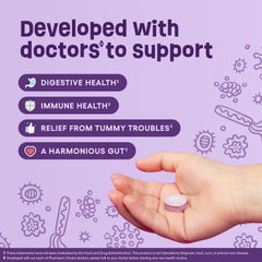 Physician's CHOICE Kids bottle with berry-flavored chewables for convenient daily use