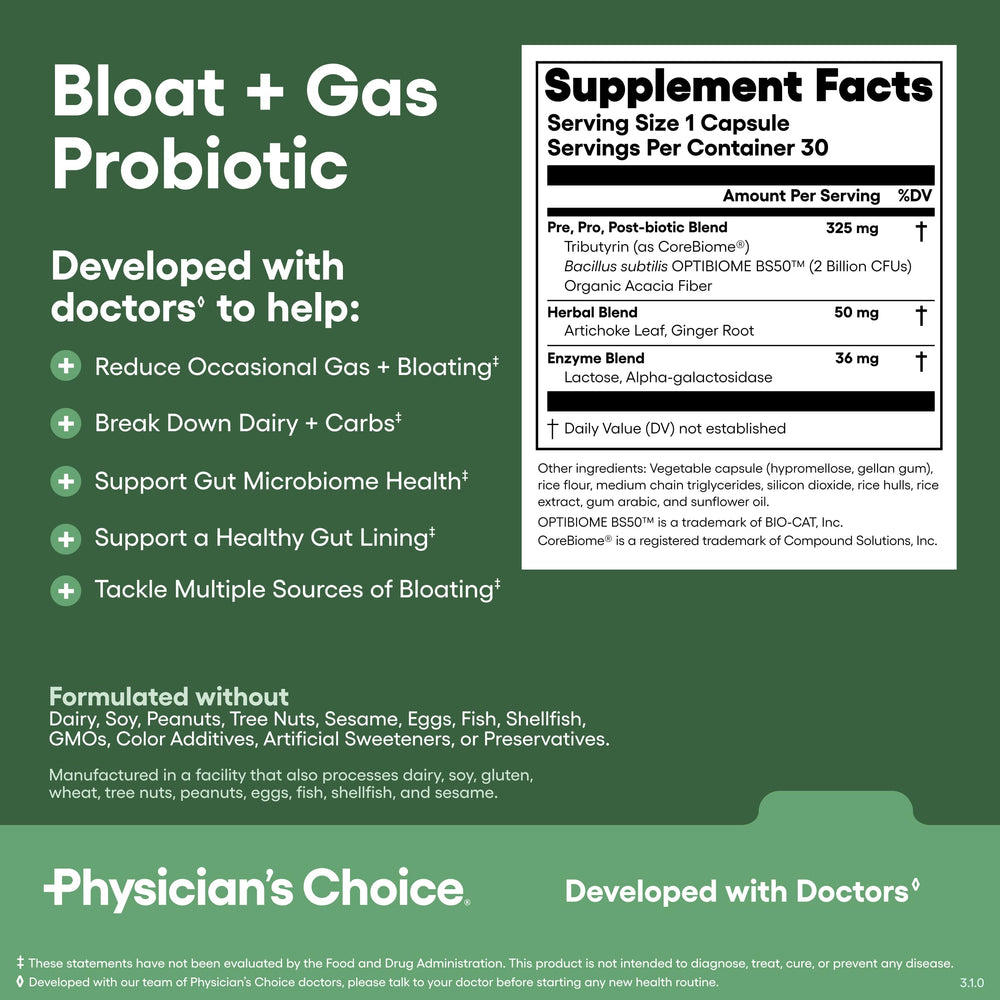 Physician's CHOICE science-backed physician network badge highlighting credibility.