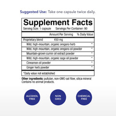 Oregacillin capsules shown, ideal for daily wellness routines.
