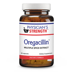 Physician's Strength Oregacillin bottle for daily respiratory support.