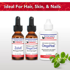 Physician's Strength OregaHeal Cream spice oils image highlights revitalizing aroma
