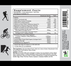 PhysiVantage Flow raspberry lemonade glass ready to sip during exercise