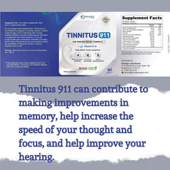 Phytage Labs Tinnitus 911 on store shelf for easy purchase