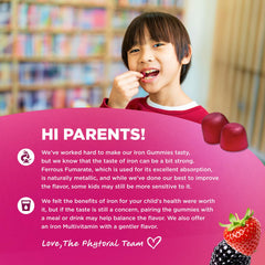 Phytoral Vegan Kids Focus Gummies pack multi-view suggests convenient 3-pack for school weeks.