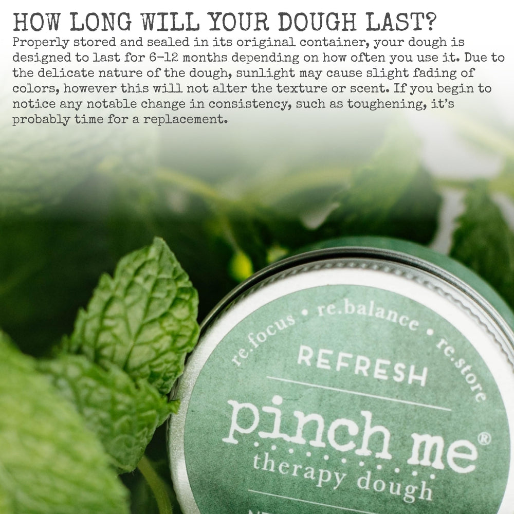 Pinch Me Therapy Dough Beach scene evokes seaside escape for relaxation.