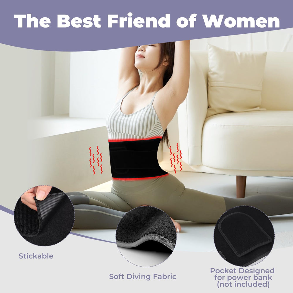 Pinfriy belt pocket holds a power bank for portable use