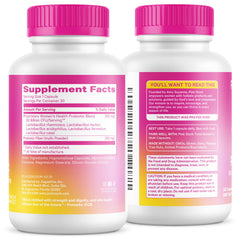 Pink Stork probiotic inulin-prebiotic ingredient closeup supports gut bacteria