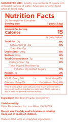 Piper Prebiotic Fiber 30 single serve packs for convenient daily fiber intake