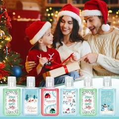 Bulk 50-piece gift set of hand sanitizers for holiday gifting.