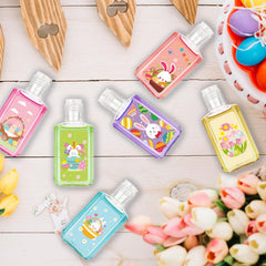 Piuaeue Easter mini hand sanitizer pocket-size, easy to carry anywhere.