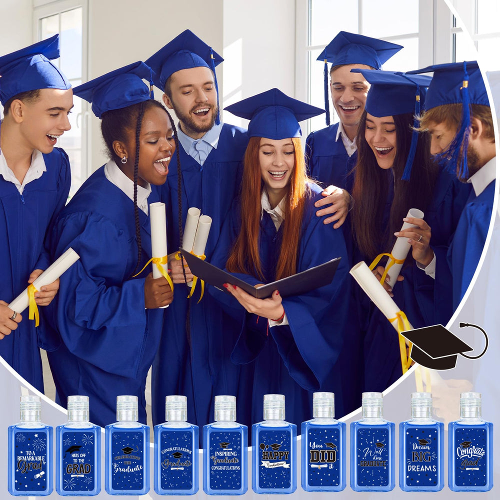 Piuaeue graduation mini hand sanitizer party favor keeps hands clean at events