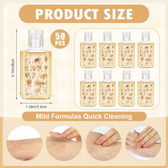 Piuaeue matzah mini sanitizer bottle with Passover motif for convenient travel.