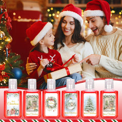 Piuaeue multi-scent Christmas-pattern pack for seasonal aromas